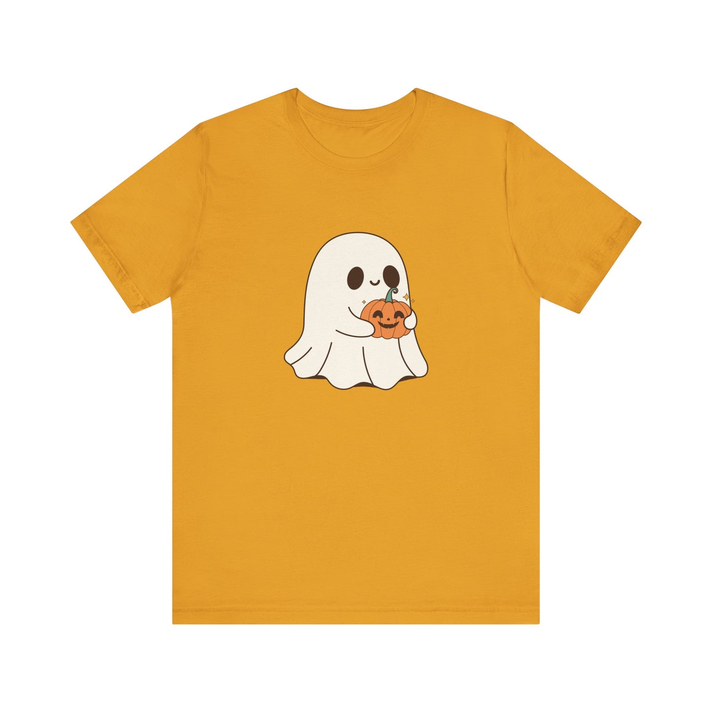 Cute Ghost Halloween Tee, Halloween Shirt, Spooky Season Top, Pumpkin Lover Gift, Casual Fall Wear, Halloween Outfits