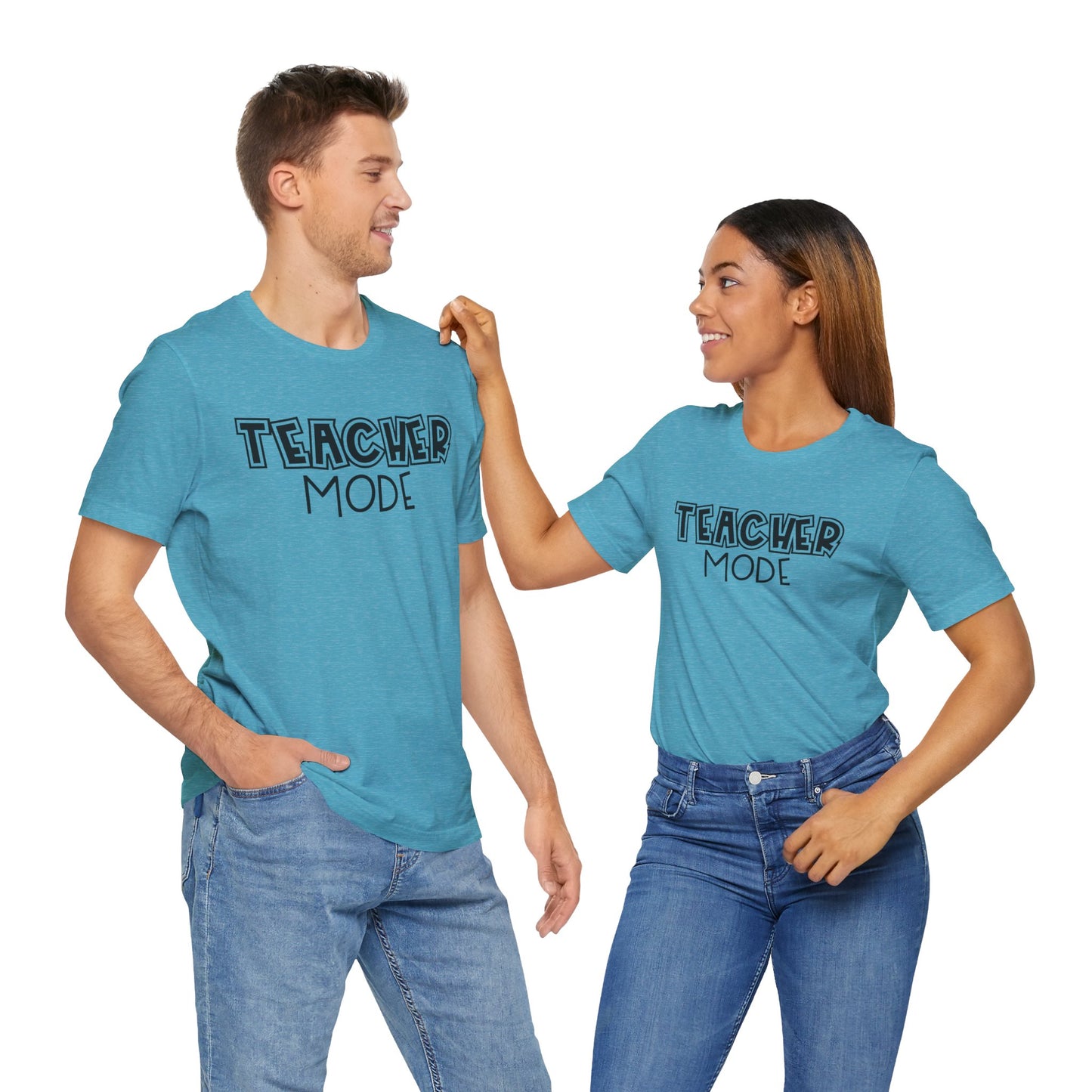 Teacher Mode Unisex Jersey Tee - Perfect Gift for Educators