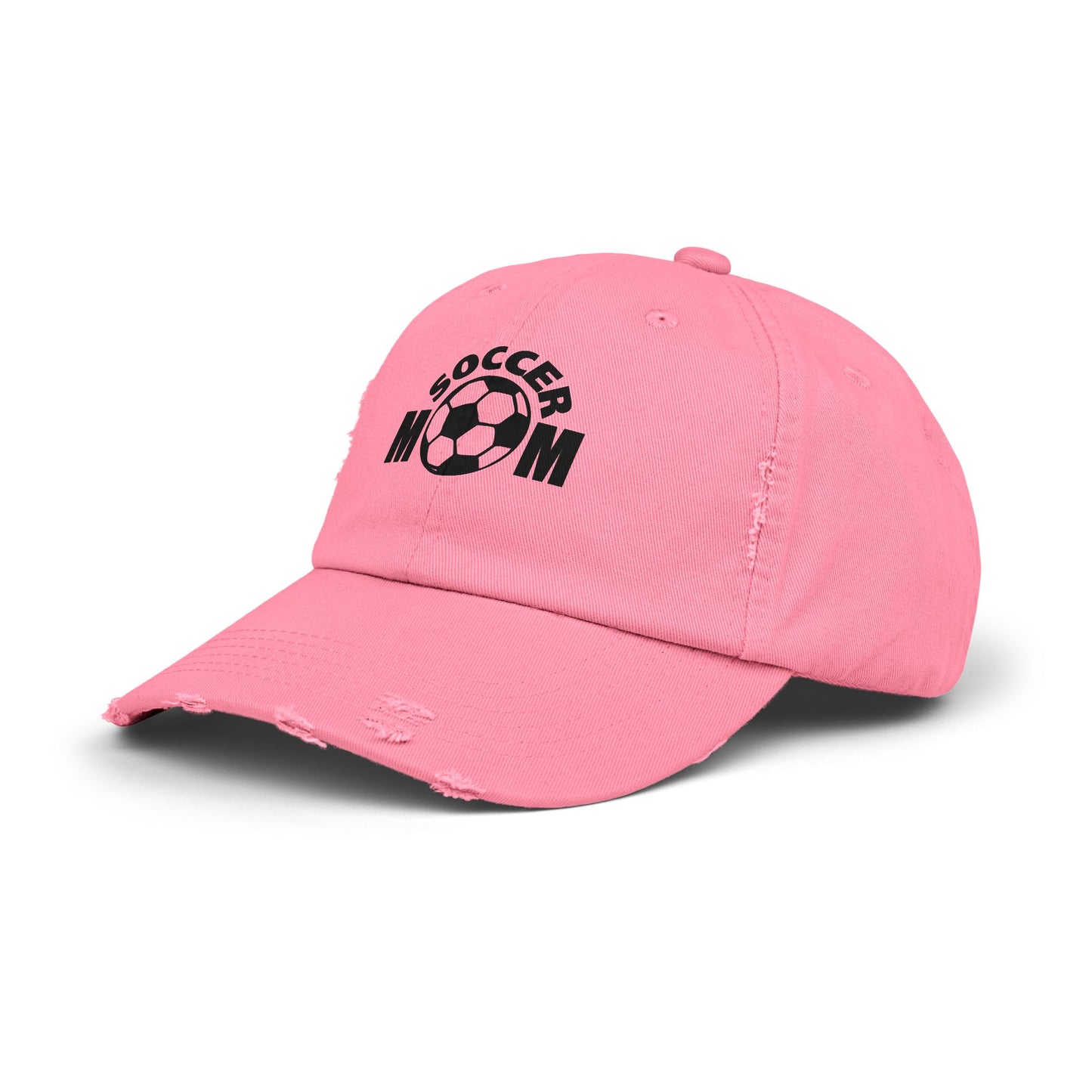 Soccer Mom Distressed Cap - Perfect Gift for Sports Moms