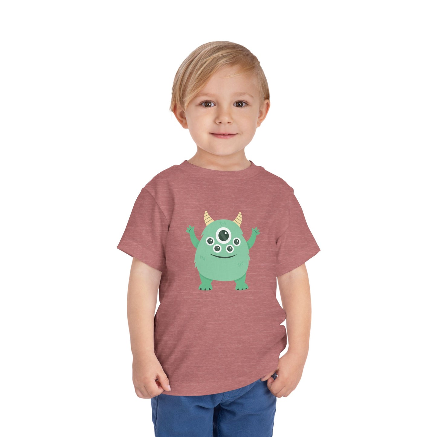 Cute Monster Toddler Tee – Fun Short Sleeve Shirt for Kids
