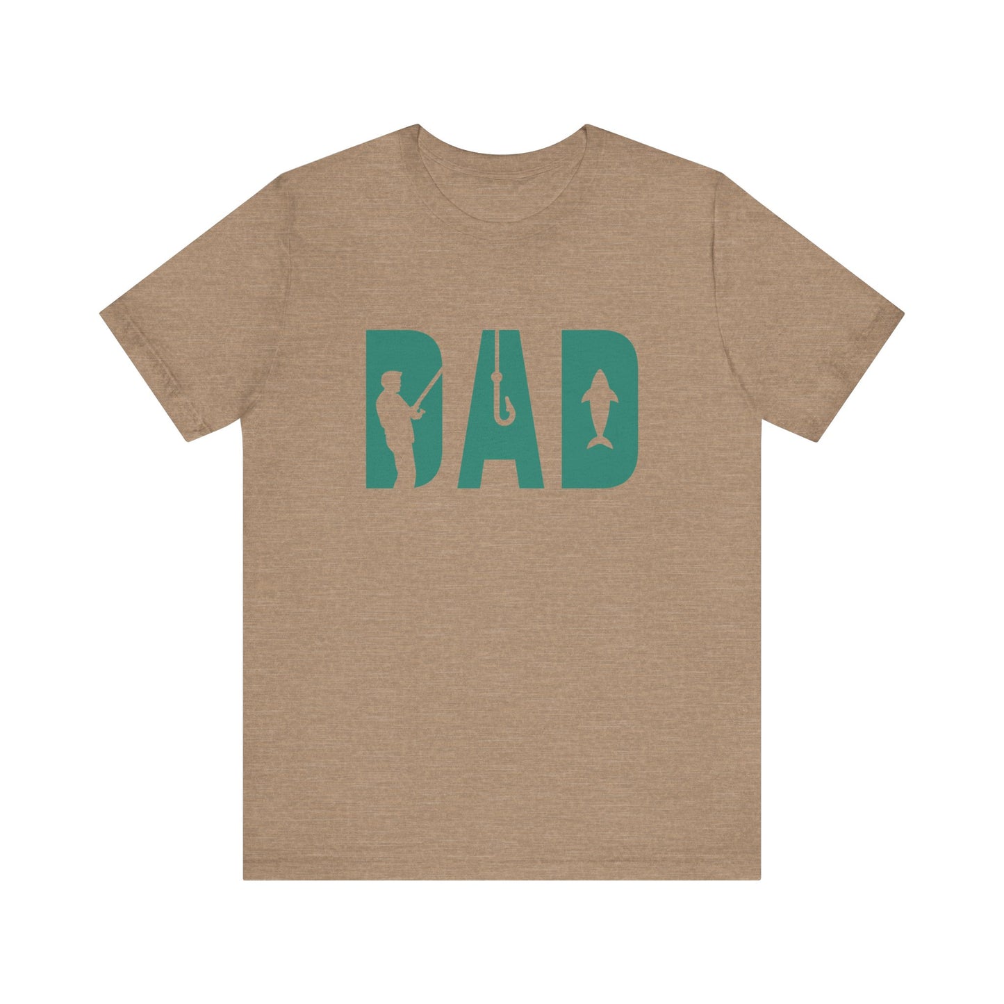 Fishing Dad Jersey Tee - Perfect Gift for Father's Day and Outdoor Lovers
