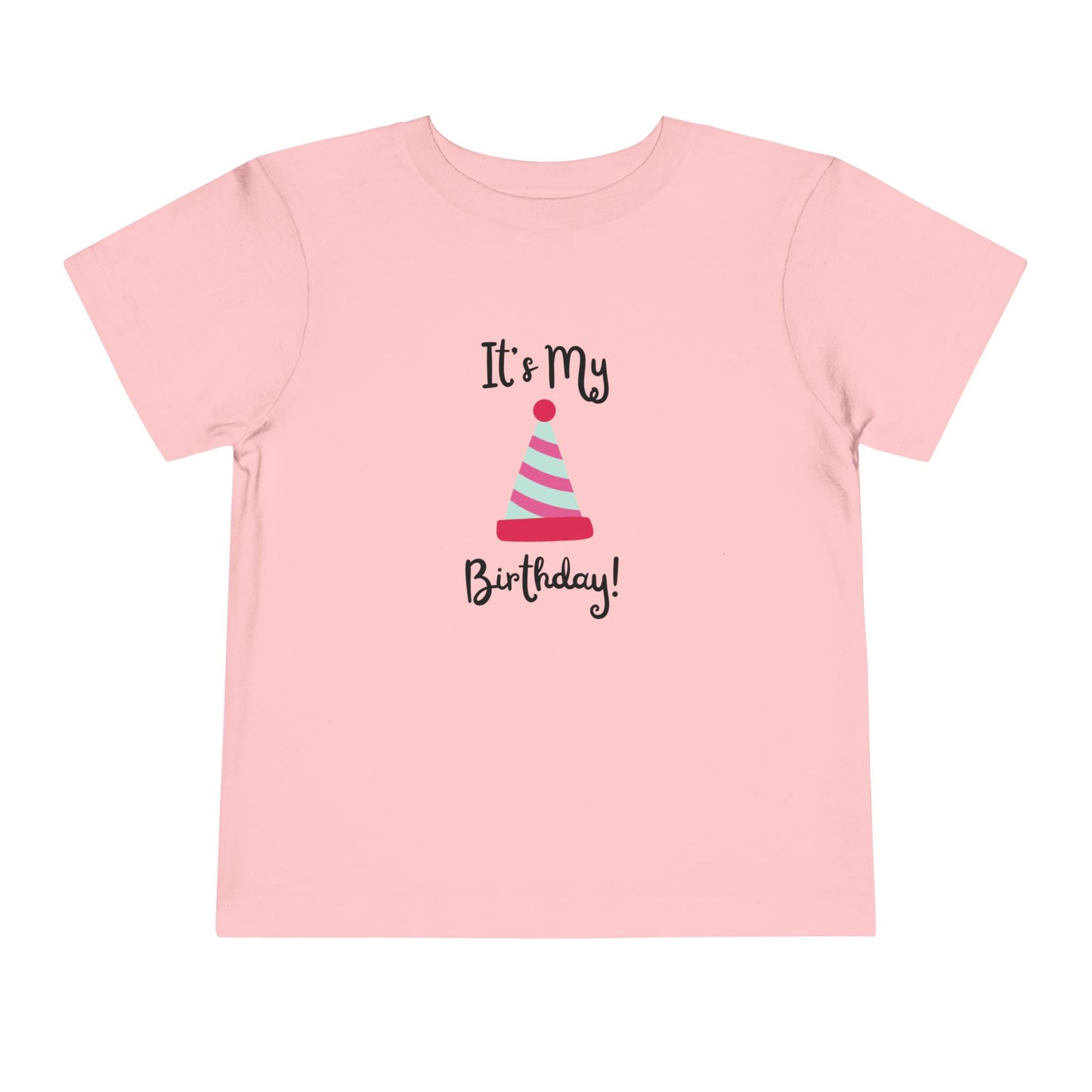 Birthday Party Toddler Tee - "It's My Birthday!"