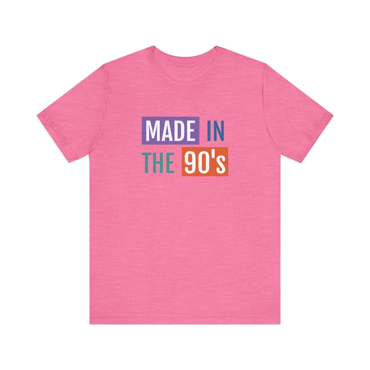 90's Nostalgia Unisex Tee - Made in the 90's Short Sleeve T-Shirt