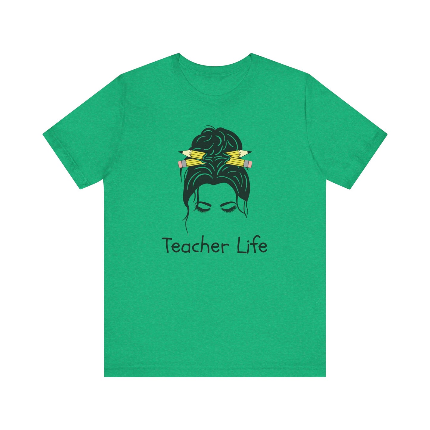 Teacher Life Jersey Tee - Comfortable and Stylish Gift for Educators