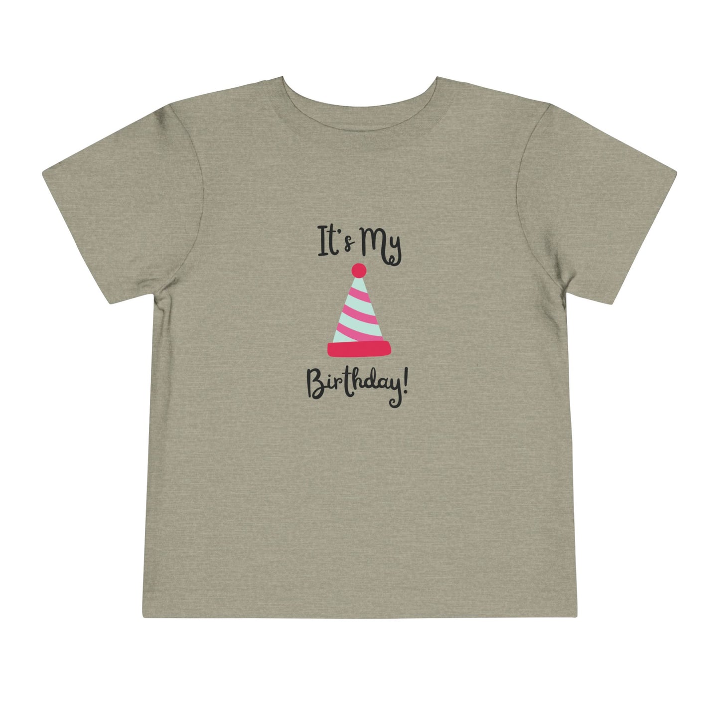 Birthday Party Toddler Tee - "It's My Birthday!"
