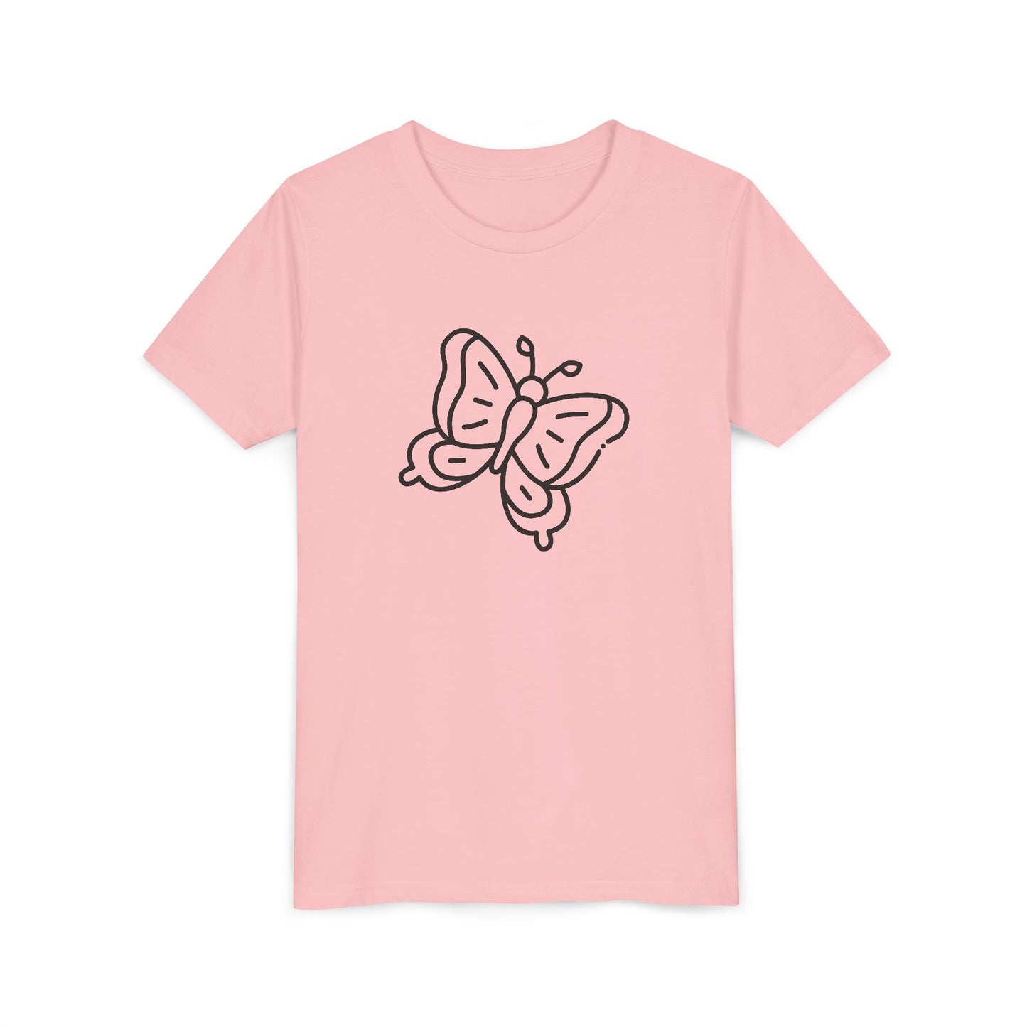 Youth Butterfly Graphic Tee - Fun & Whimsical Kids Shirt