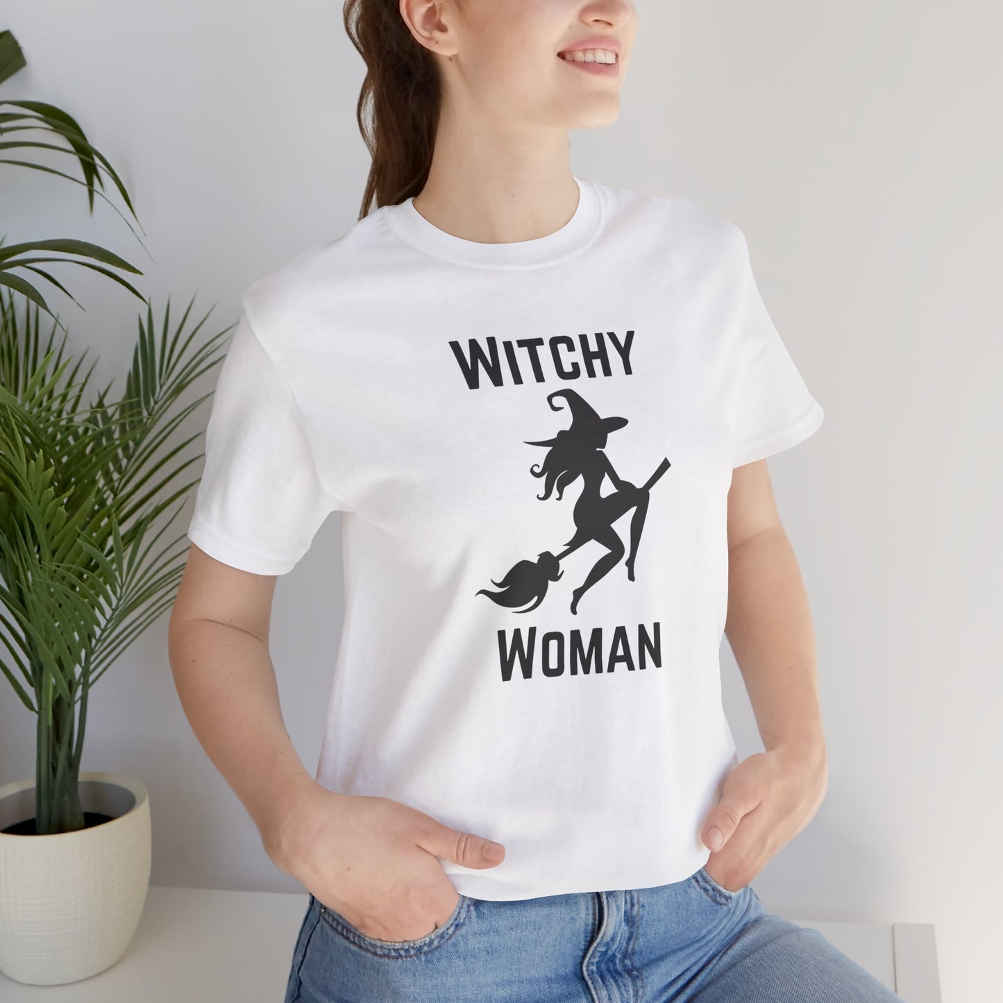 Witchy Woman Tee, Magical Shirt, Halloween Apparel, Gift for Witches, Cute Witch T-Shirt, Witchcraft Fashion
