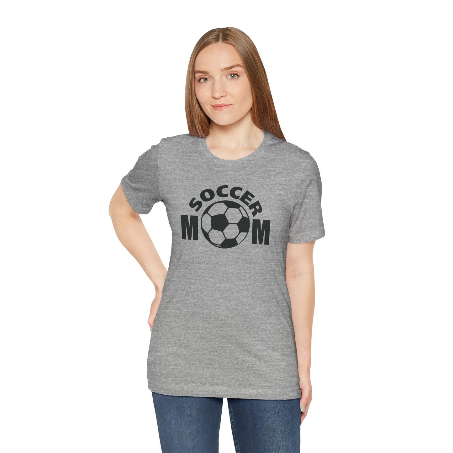 Soccer Mom Jersey Tee – Perfect Gift for Sports Enthusiasts