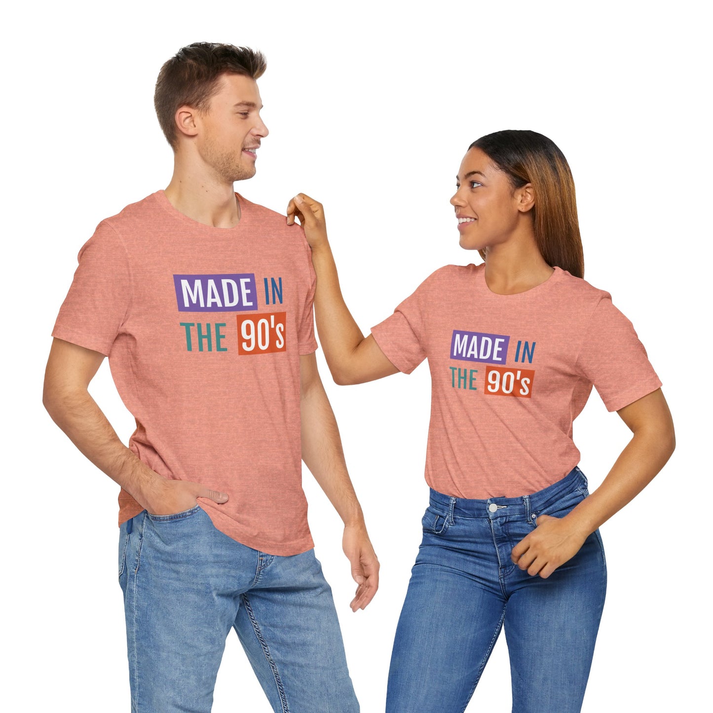 90's Nostalgia Unisex Tee - Made in the 90's Short Sleeve T-Shirt
