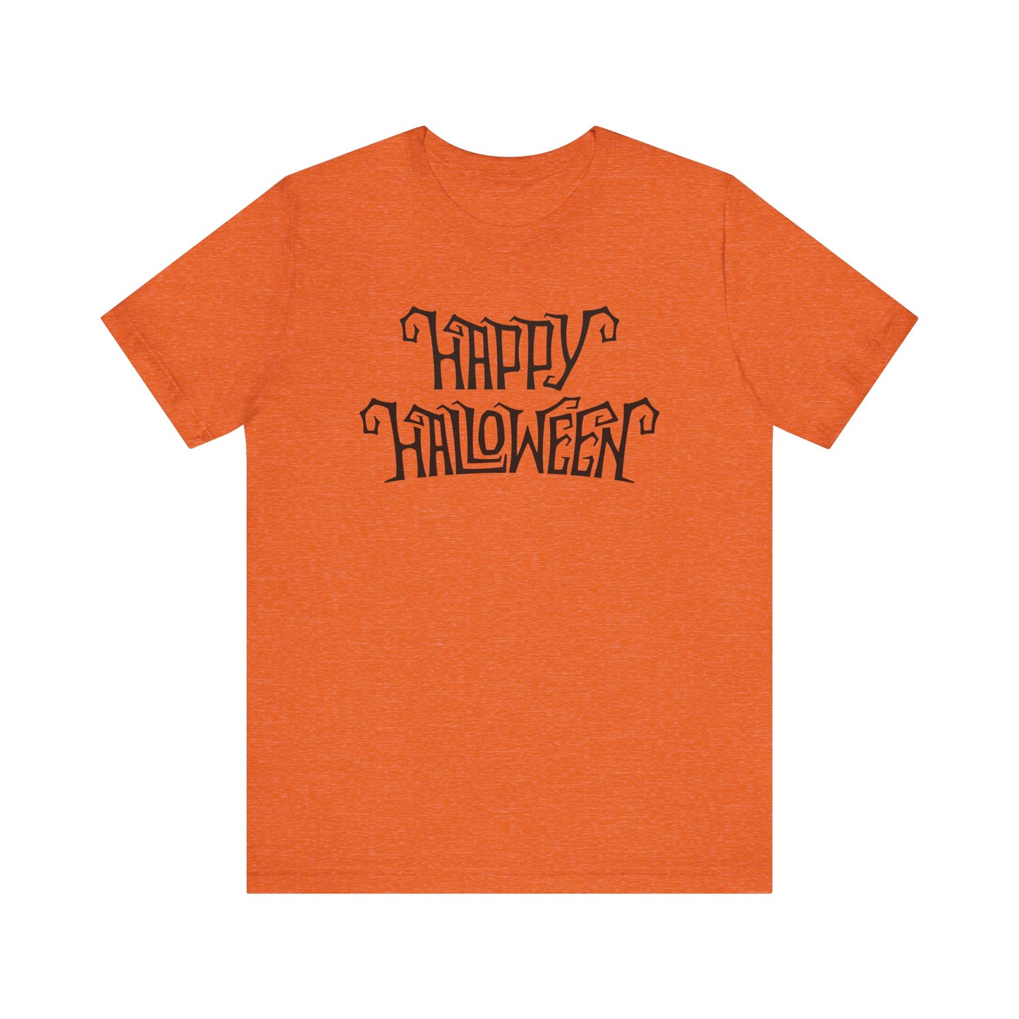 Happy Halloween Tee, Spooky Graphic Shirt, Festive Fall Apparel, Halloween Costume Top, Halloween Party Wear