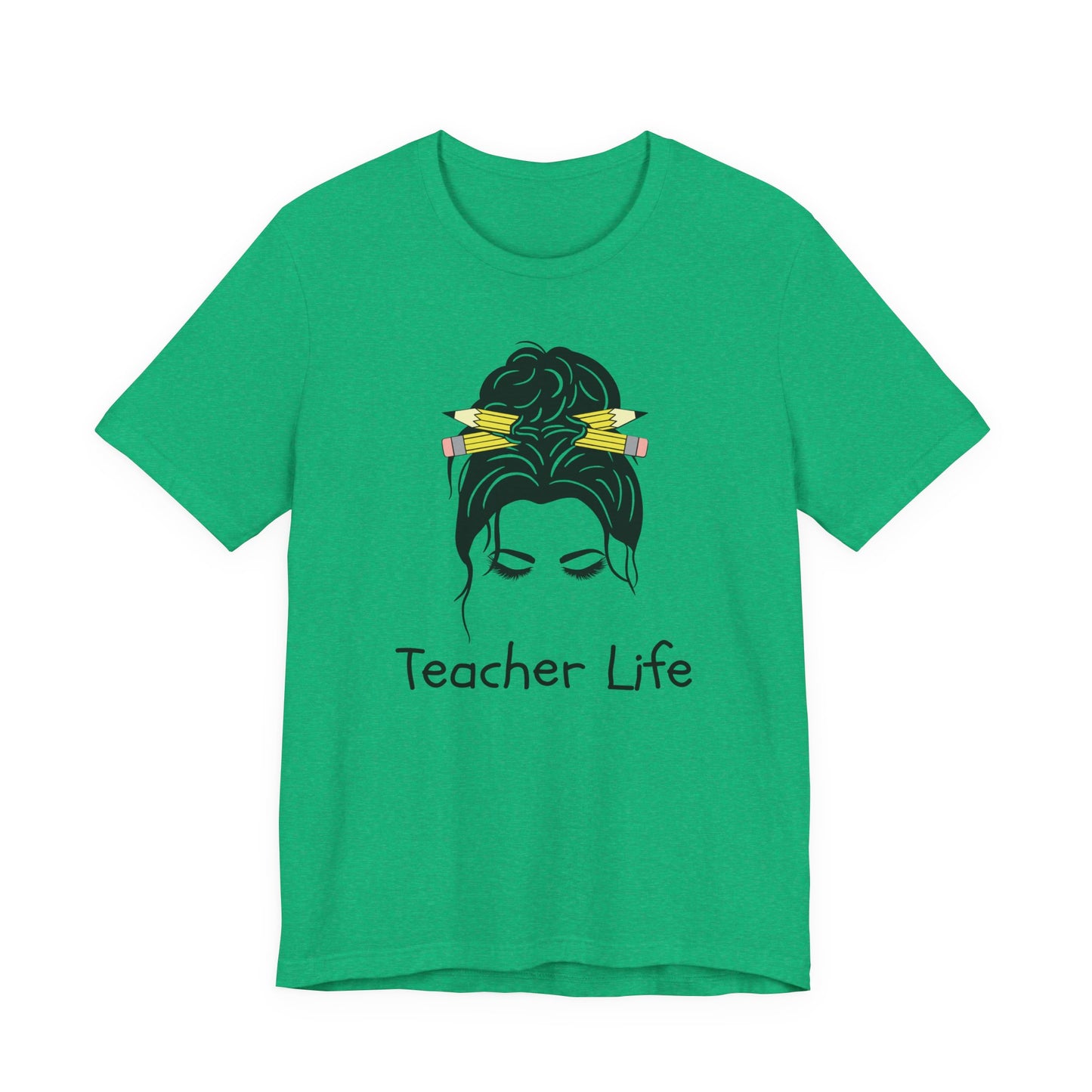Teacher Life Jersey Tee - Comfortable and Stylish Gift for Educators