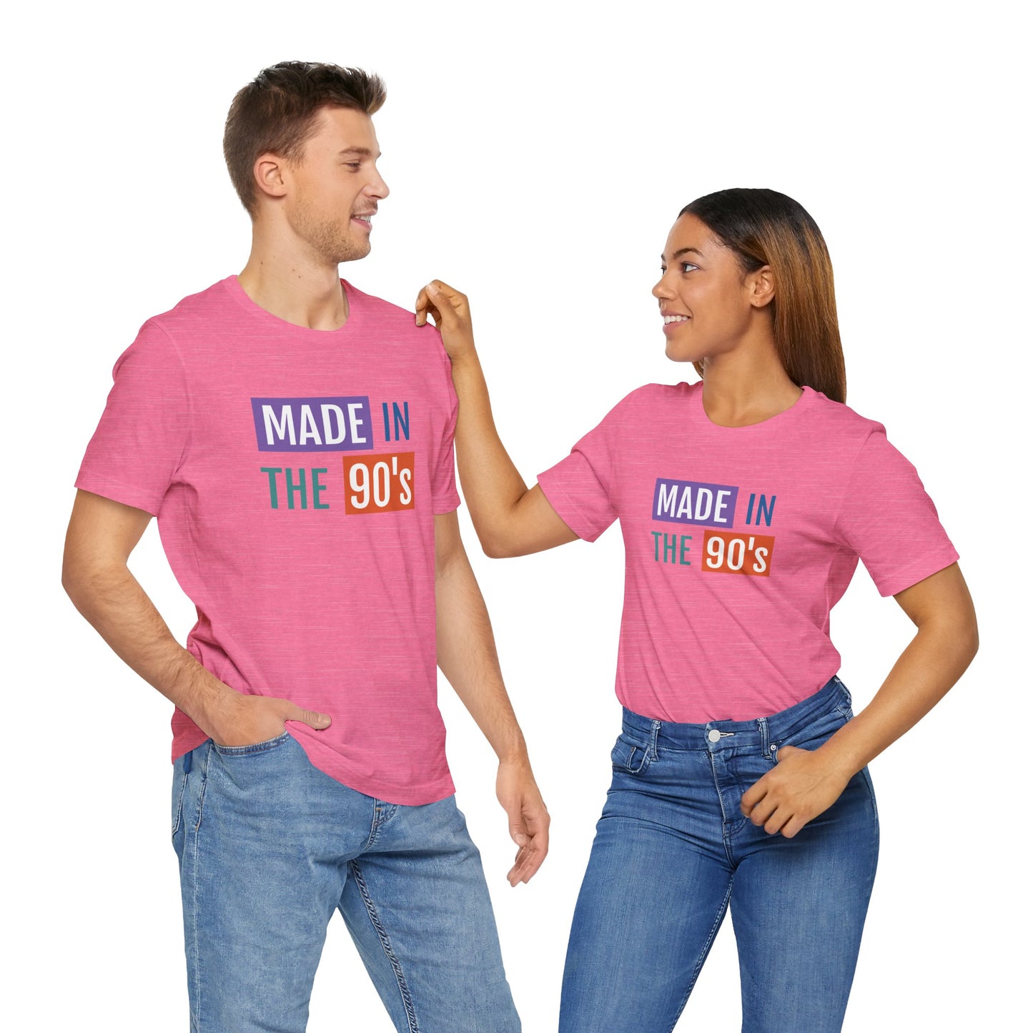 90's Nostalgia Unisex Tee - Made in the 90's Short Sleeve T-Shirt