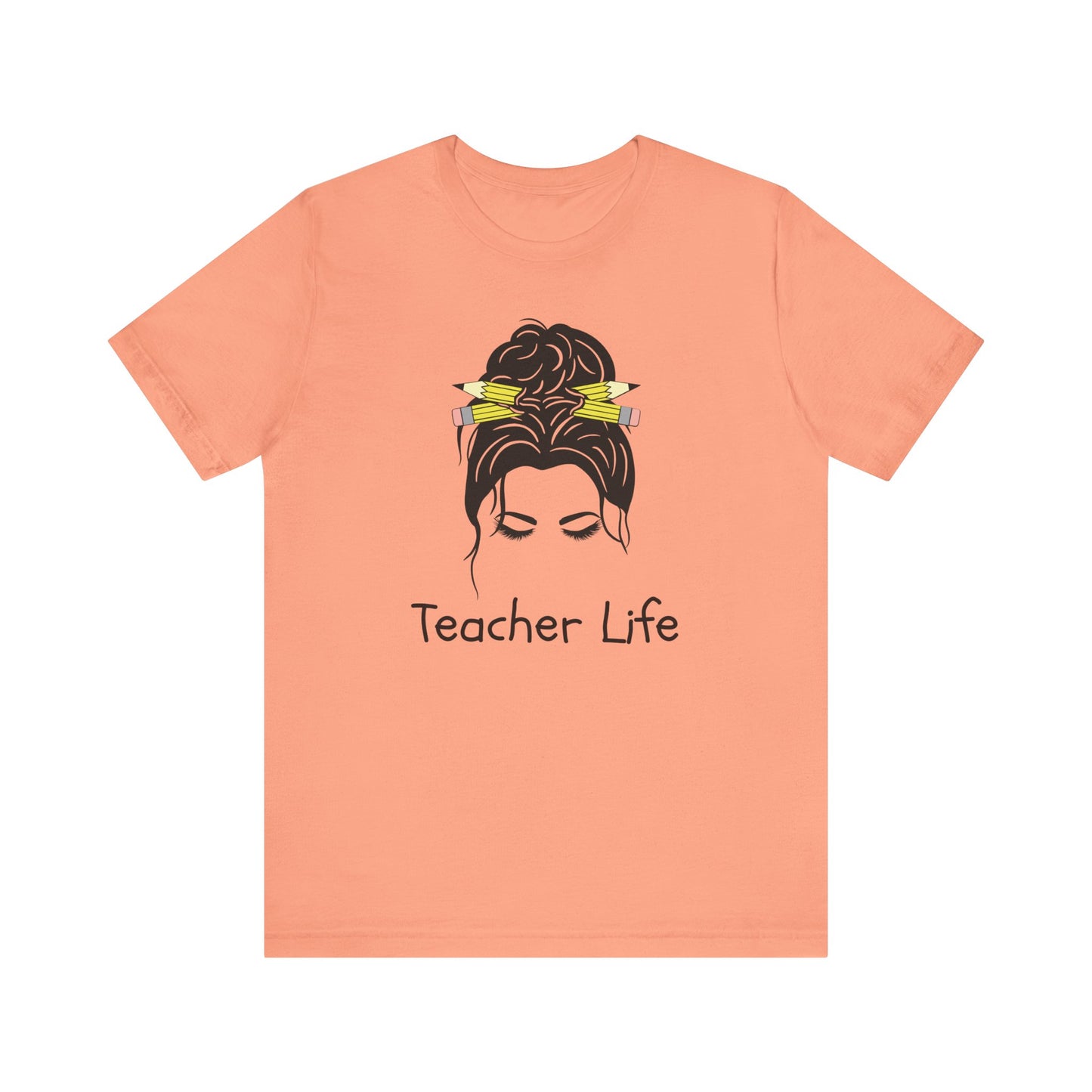 Teacher Life Jersey Tee - Comfortable and Stylish Gift for Educators