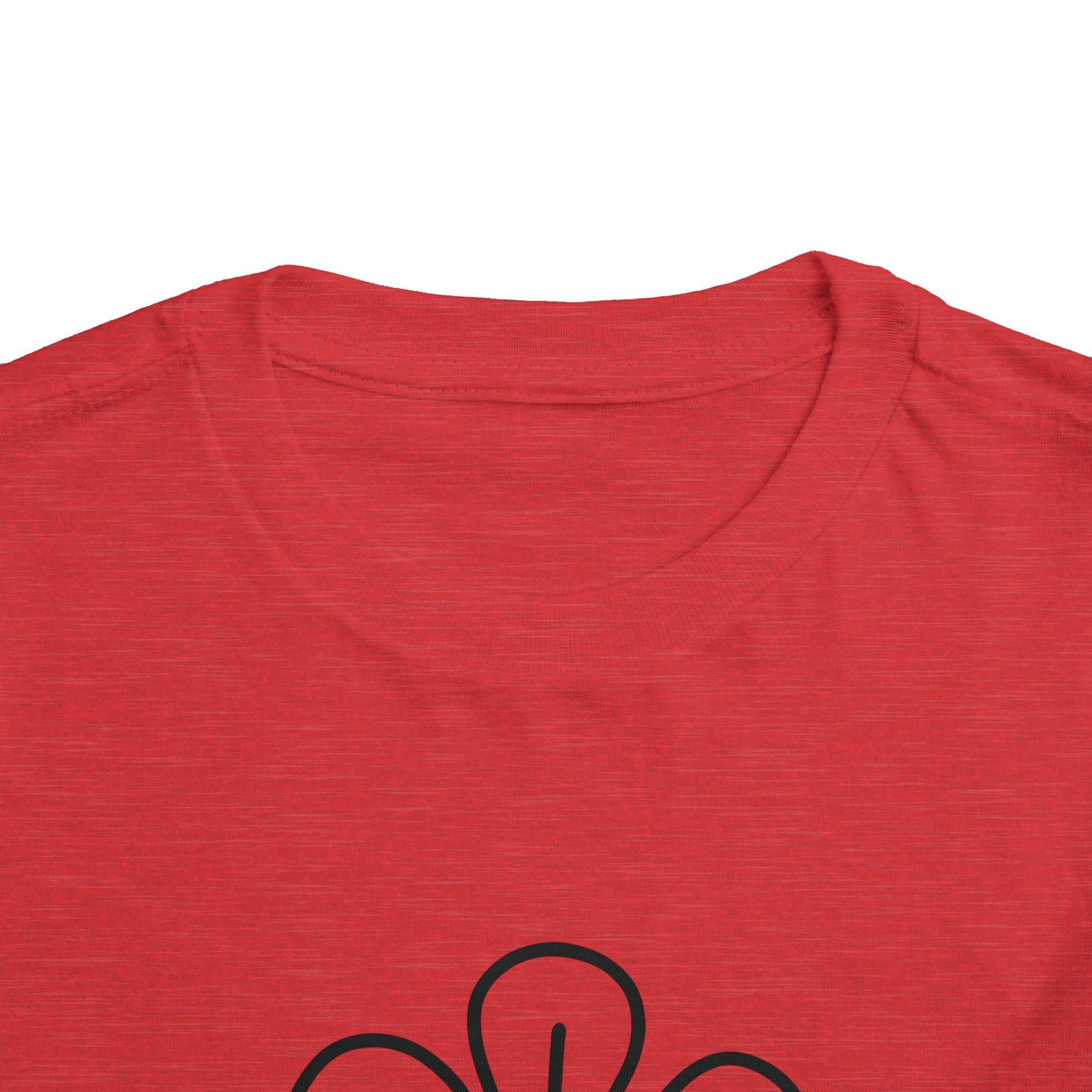 Happy Flower Toddler Short Sleeve Tee - Cute & Comfortable Kids T-Shirt