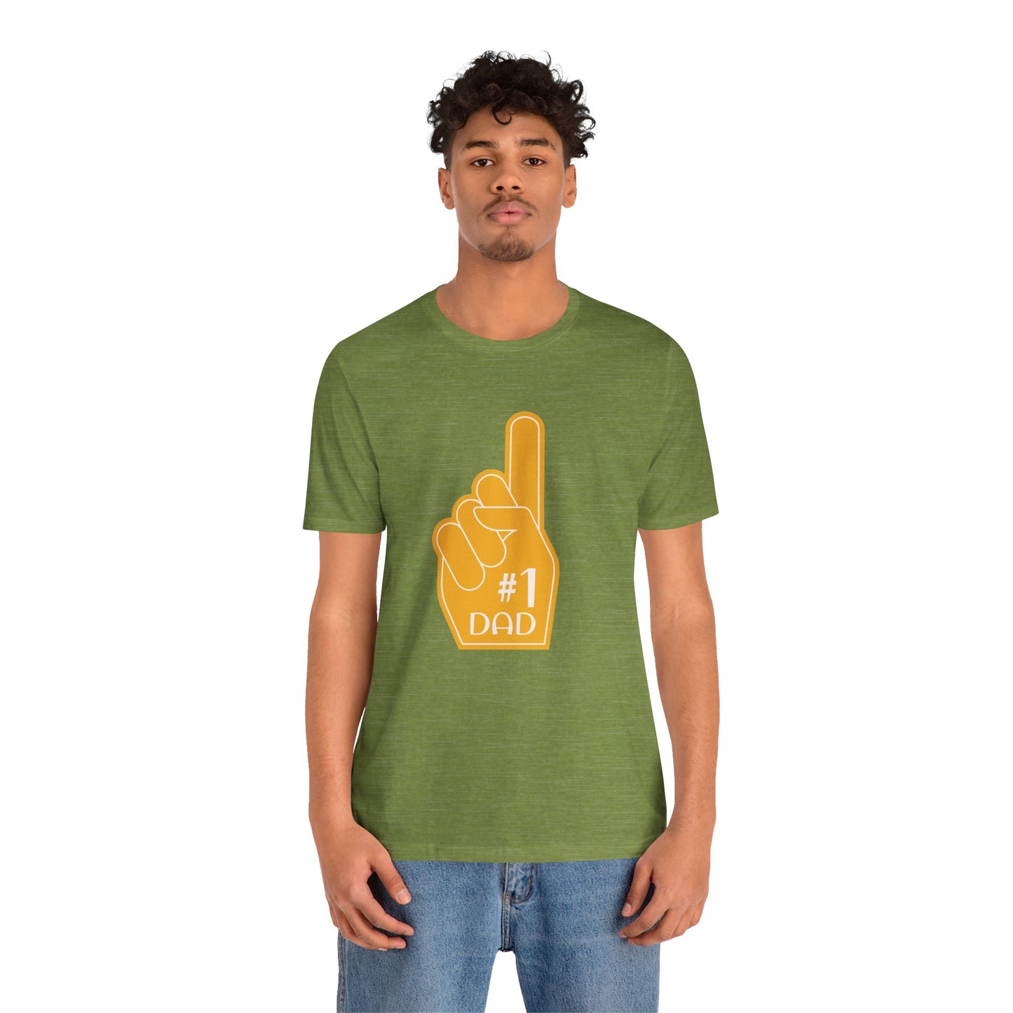 #1 Dad Jersey Tee - Perfect Father's Day Gift