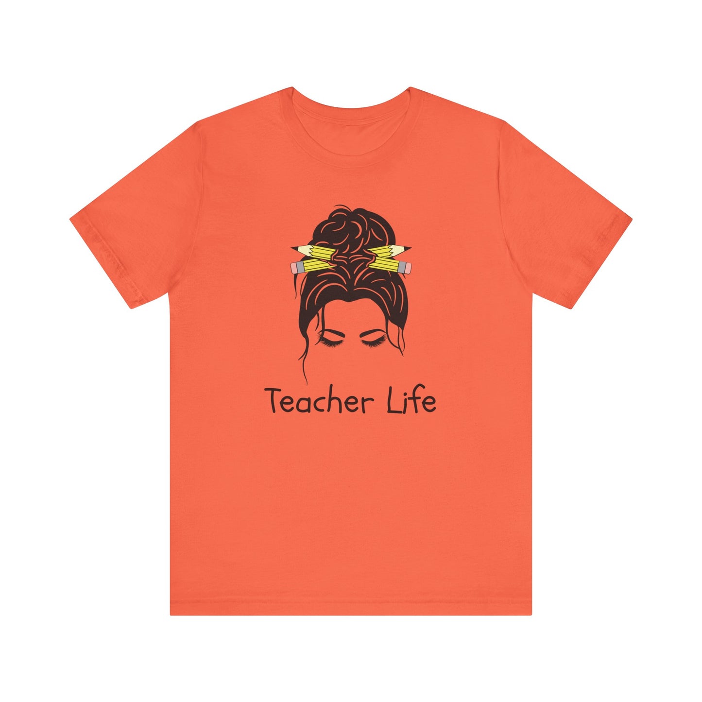 Teacher Life Jersey Tee - Comfortable and Stylish Gift for Educators
