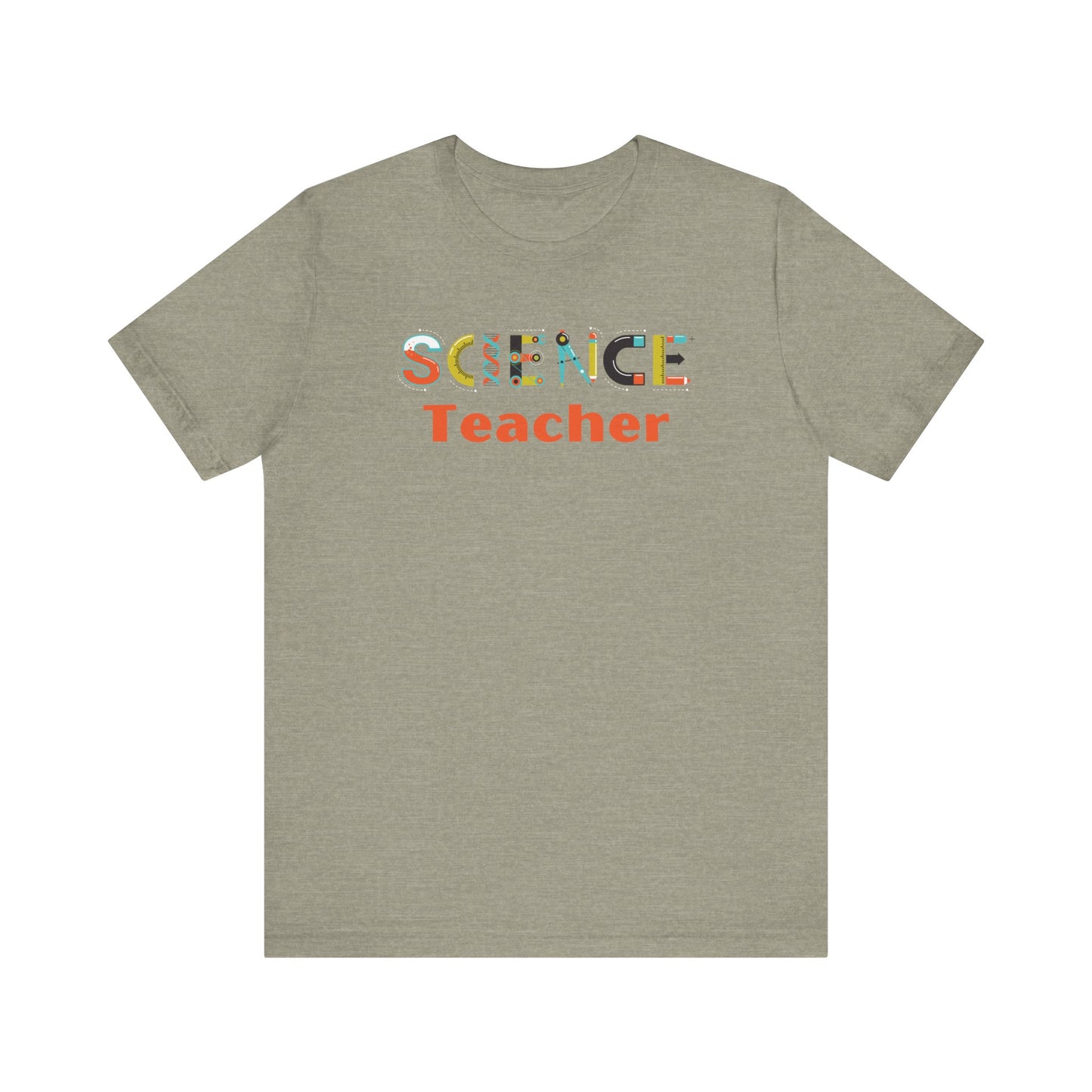 Science Teacher Unisex Tee - Fun & Colorful Graphic Shirt for Educators