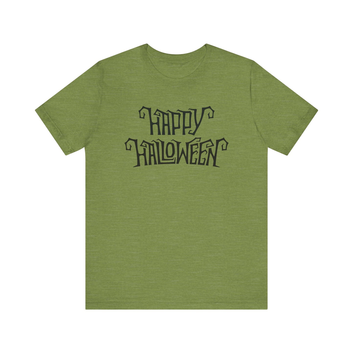 Happy Halloween Tee, Spooky Graphic Shirt, Festive Fall Apparel, Halloween Costume Top, Halloween Party Wear
