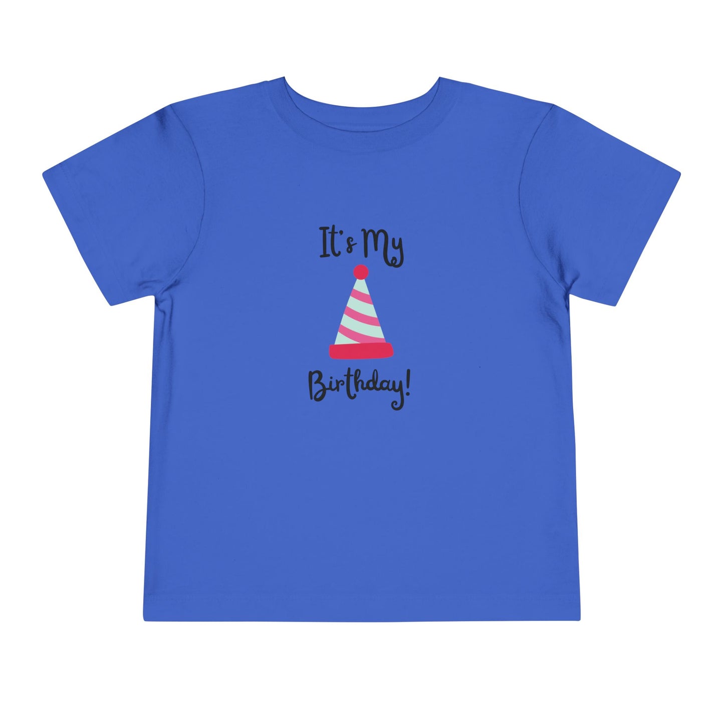 Birthday Party Toddler Tee - "It's My Birthday!"