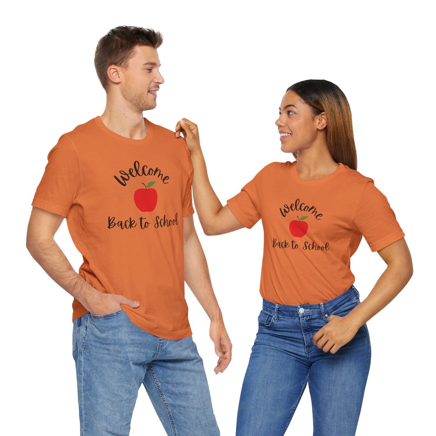 Back to School Tee, Welcome Back to School T-Shirt, Unisex Jersey Shirt, Teacher Gift, Student Fashion, Kids School Outfit