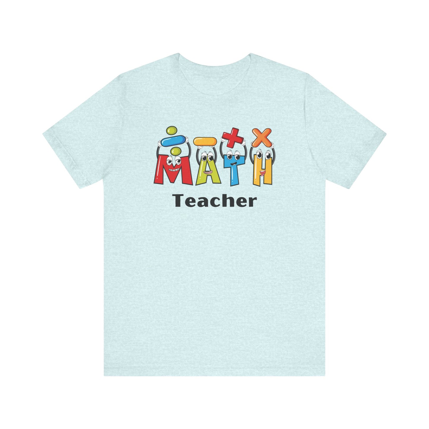 Fun Math Teacher Unisex Jersey Short Sleeve Tee - Perfect for Classroom and Gifts