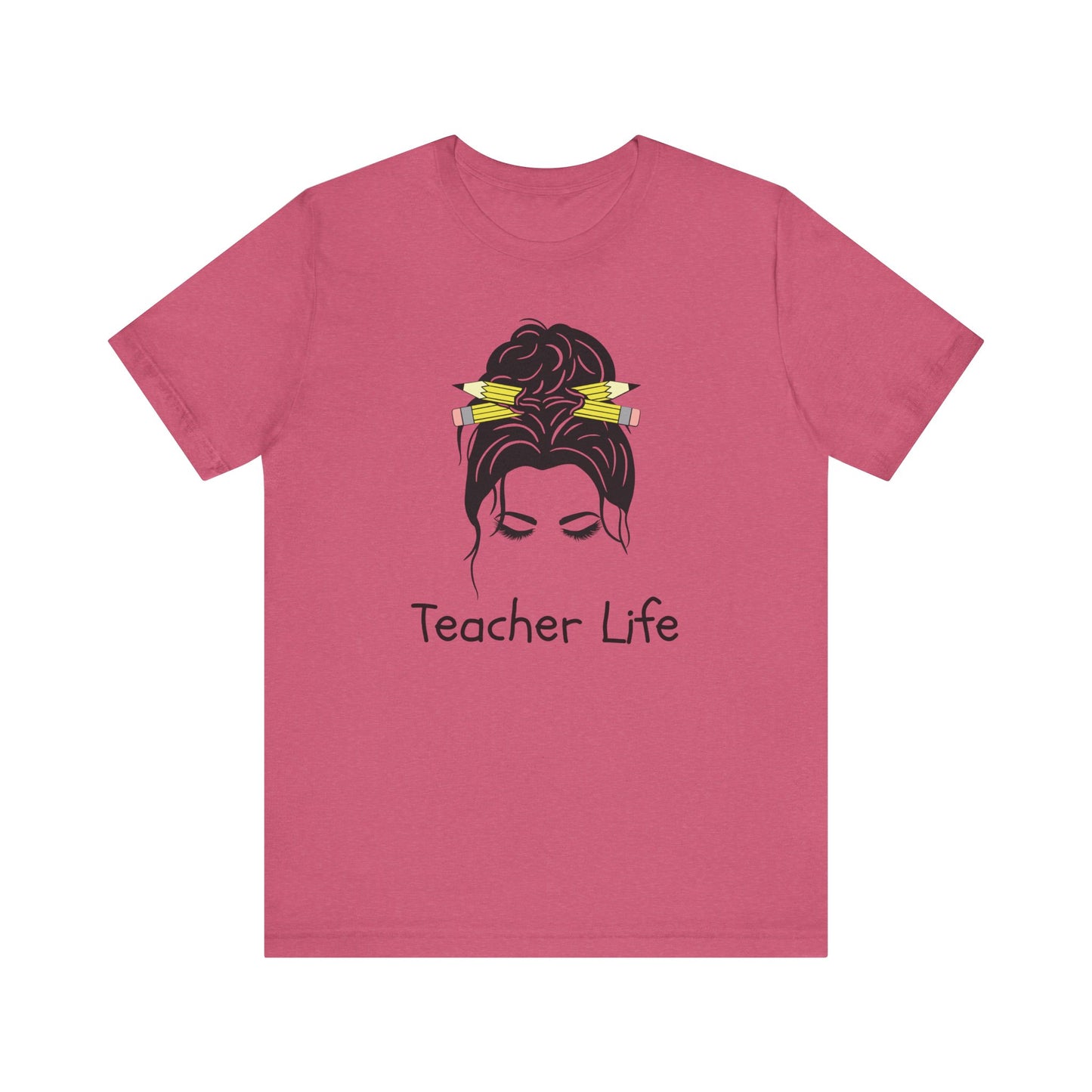 Teacher Life Jersey Tee - Comfortable and Stylish Gift for Educators