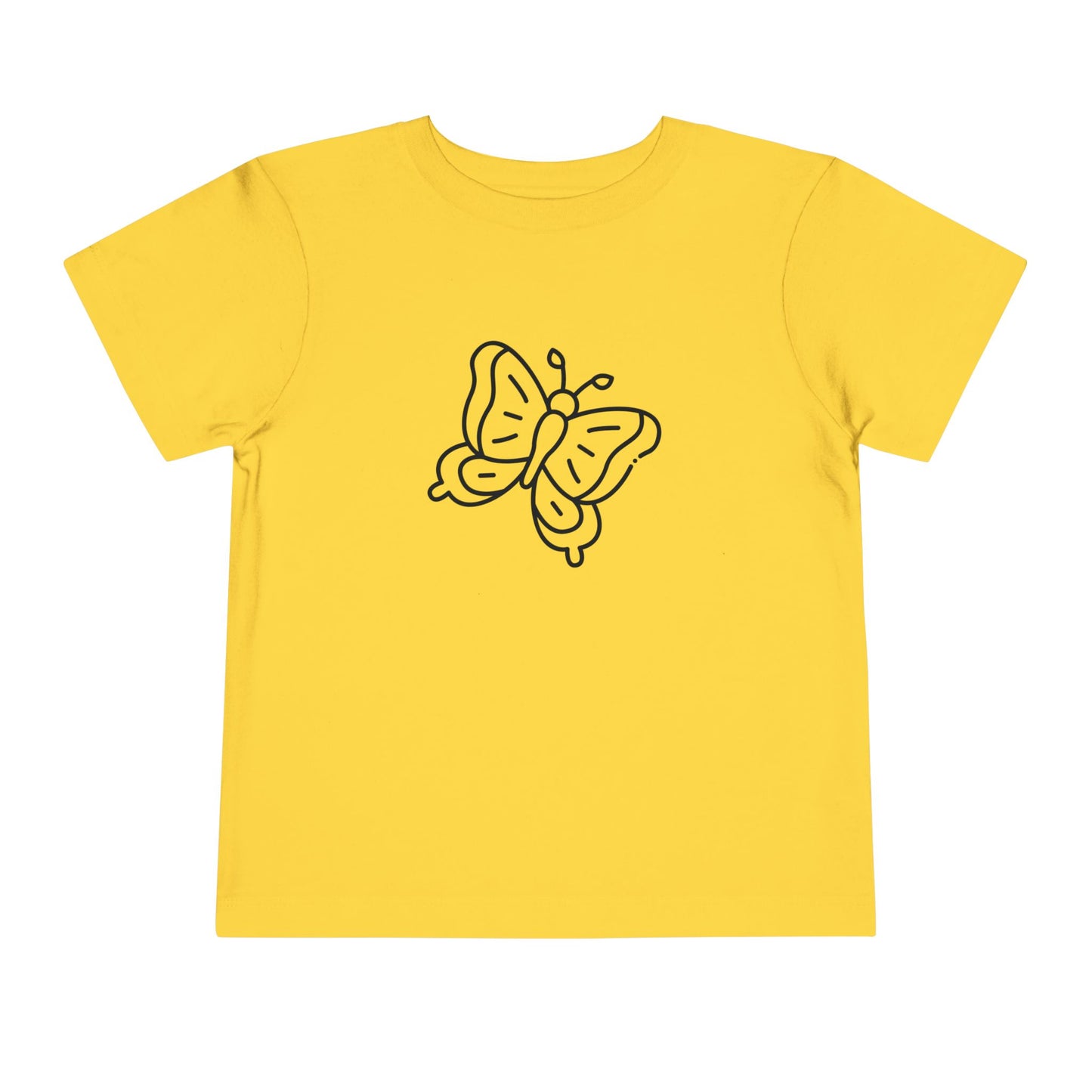 Butterfly Toddler Tee - Cute Kids Short Sleeve Shirt for Playtime and Gifts