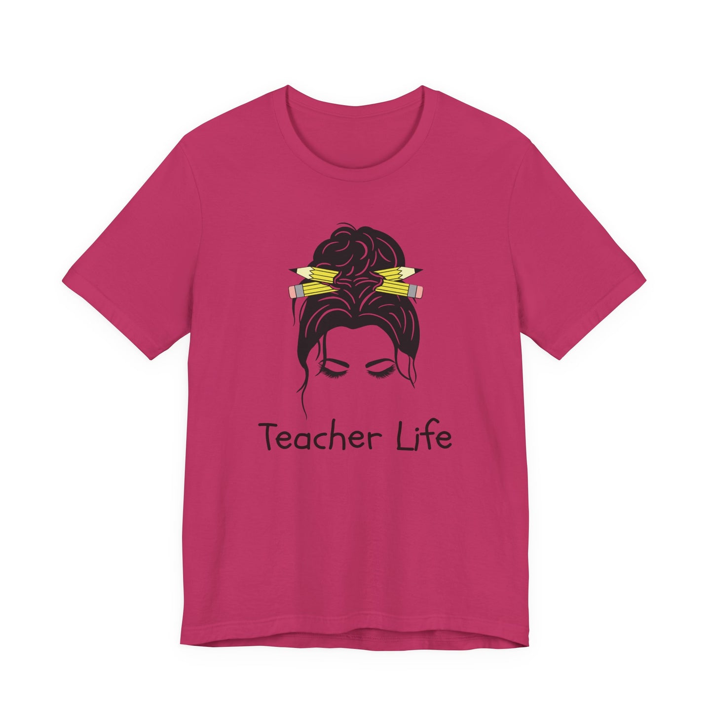 Teacher Life Jersey Tee - Comfortable and Stylish Gift for Educators