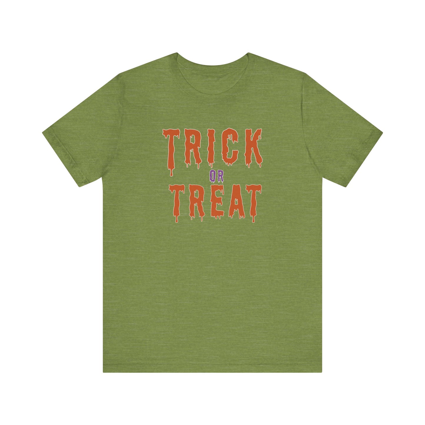 Halloween Trick or Treat Tee, T-Shirt, Spooky Outfit, Fall Festivities, Halloween Costume, October Celebration