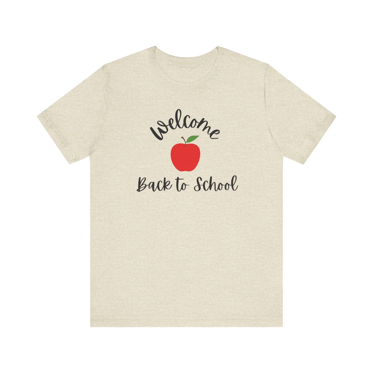 Back to School Tee, Welcome Back to School T-Shirt, Unisex Jersey Shirt, Teacher Gift, Student Fashion, Kids School Outfit