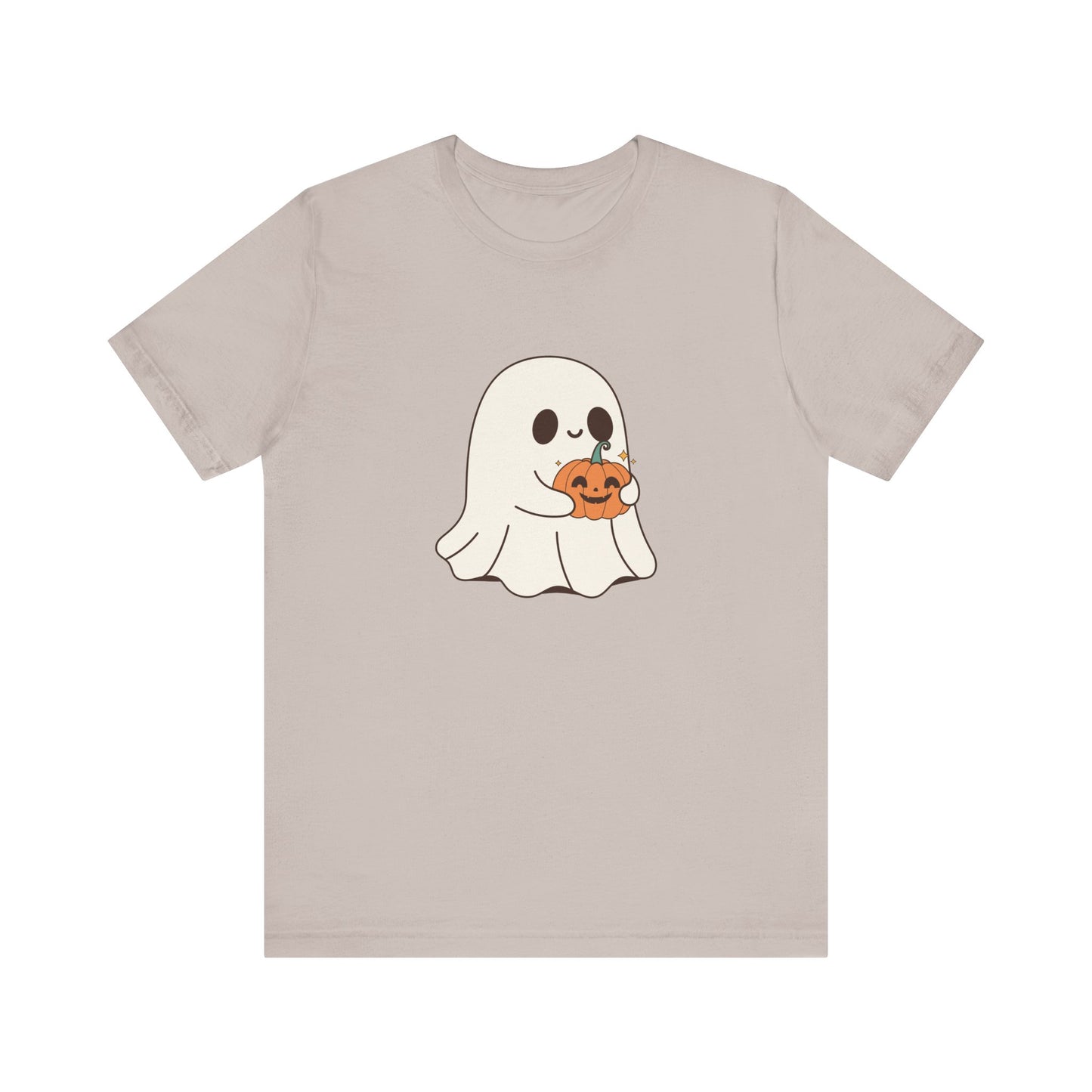 Cute Ghost Halloween Tee, Halloween Shirt, Spooky Season Top, Pumpkin Lover Gift, Casual Fall Wear, Halloween Outfits