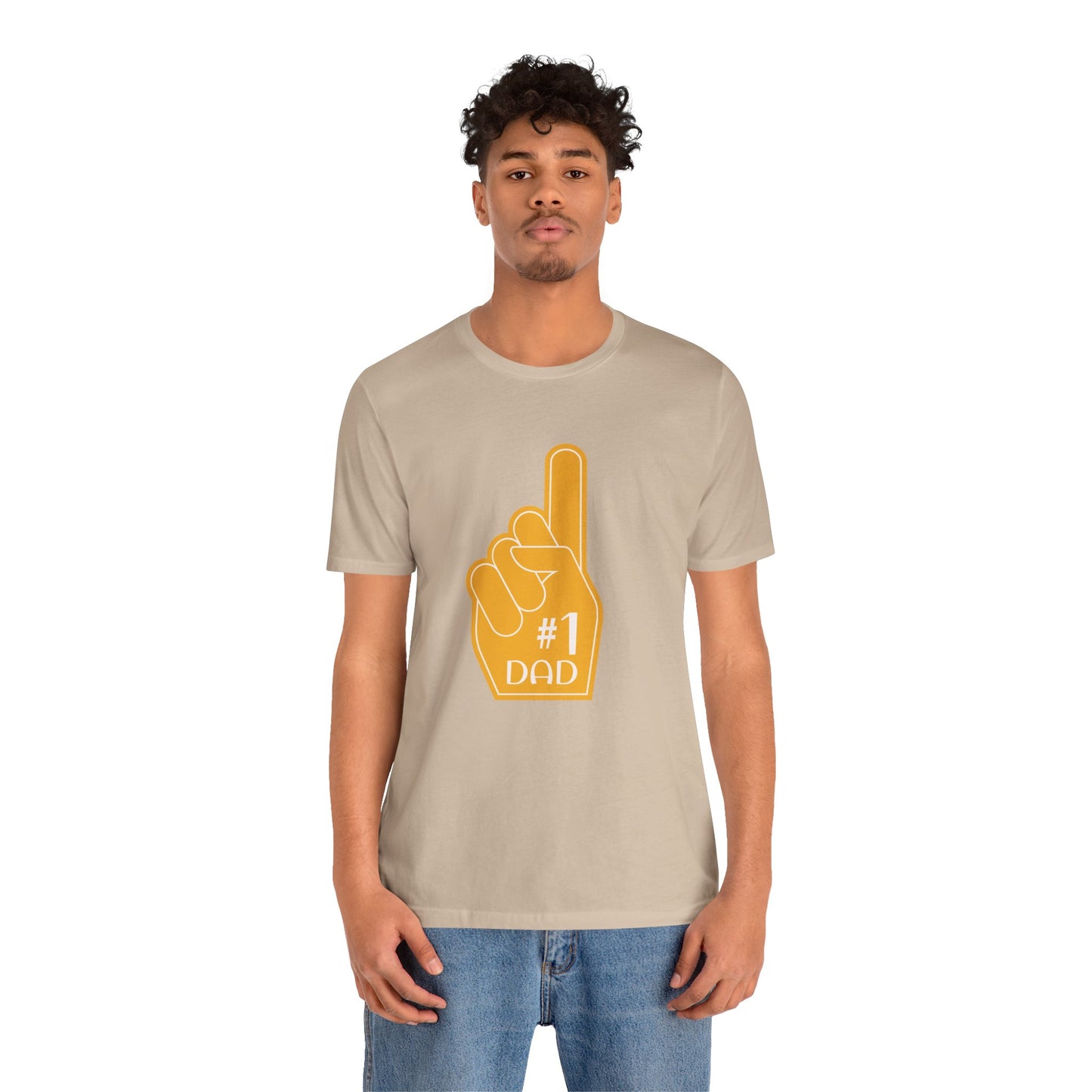 #1 Dad Jersey Tee - Perfect Father's Day Gift
