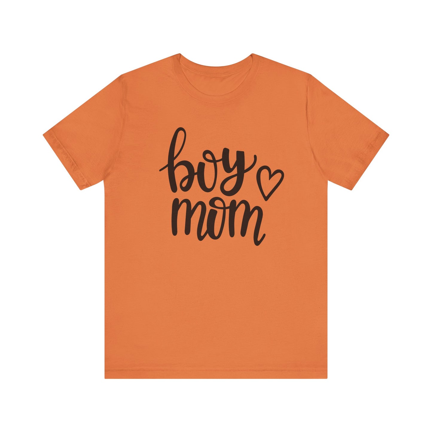 Boy Mom Graphic Tee -Jersey Short Sleeve T-Shirt
