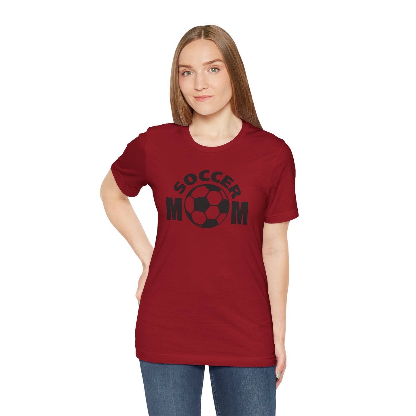 Soccer Mom Jersey Tee – Perfect Gift for Sports Enthusiasts