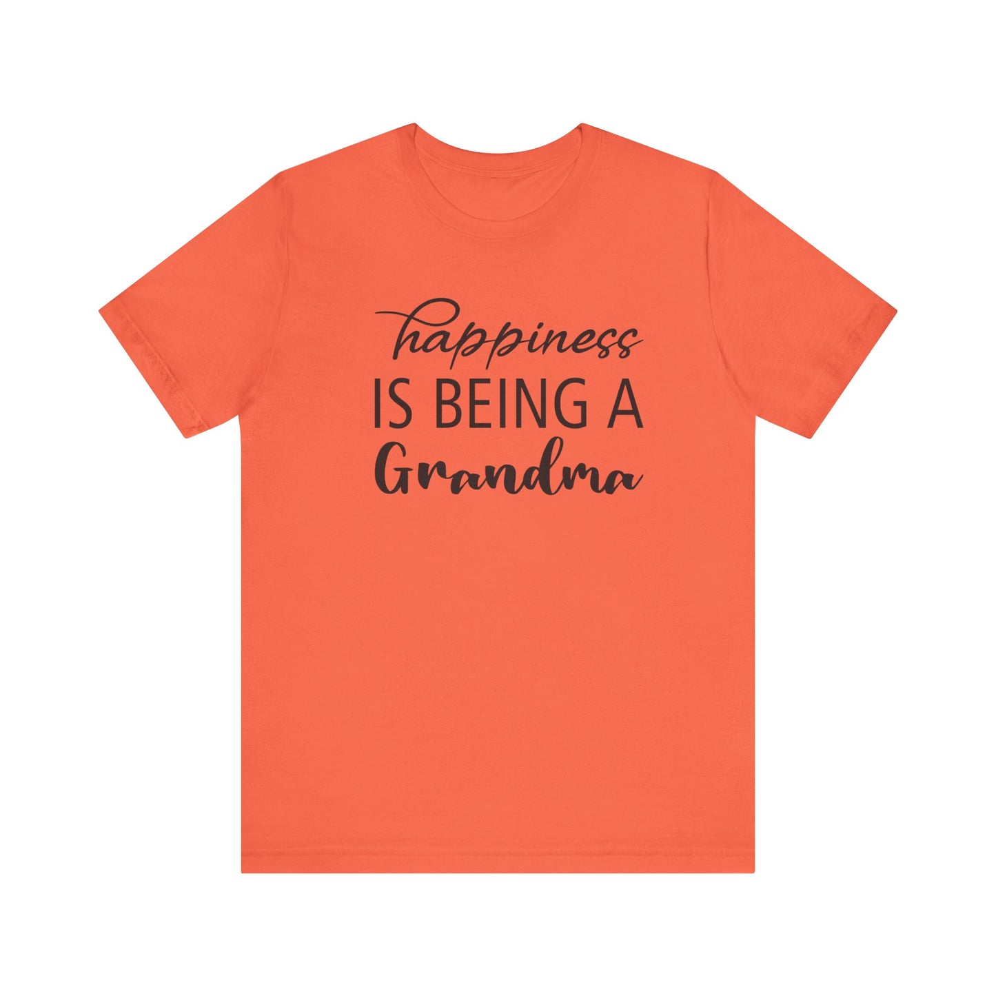 Happiness is Being a Grandma T-Shirt |Jersey Tee