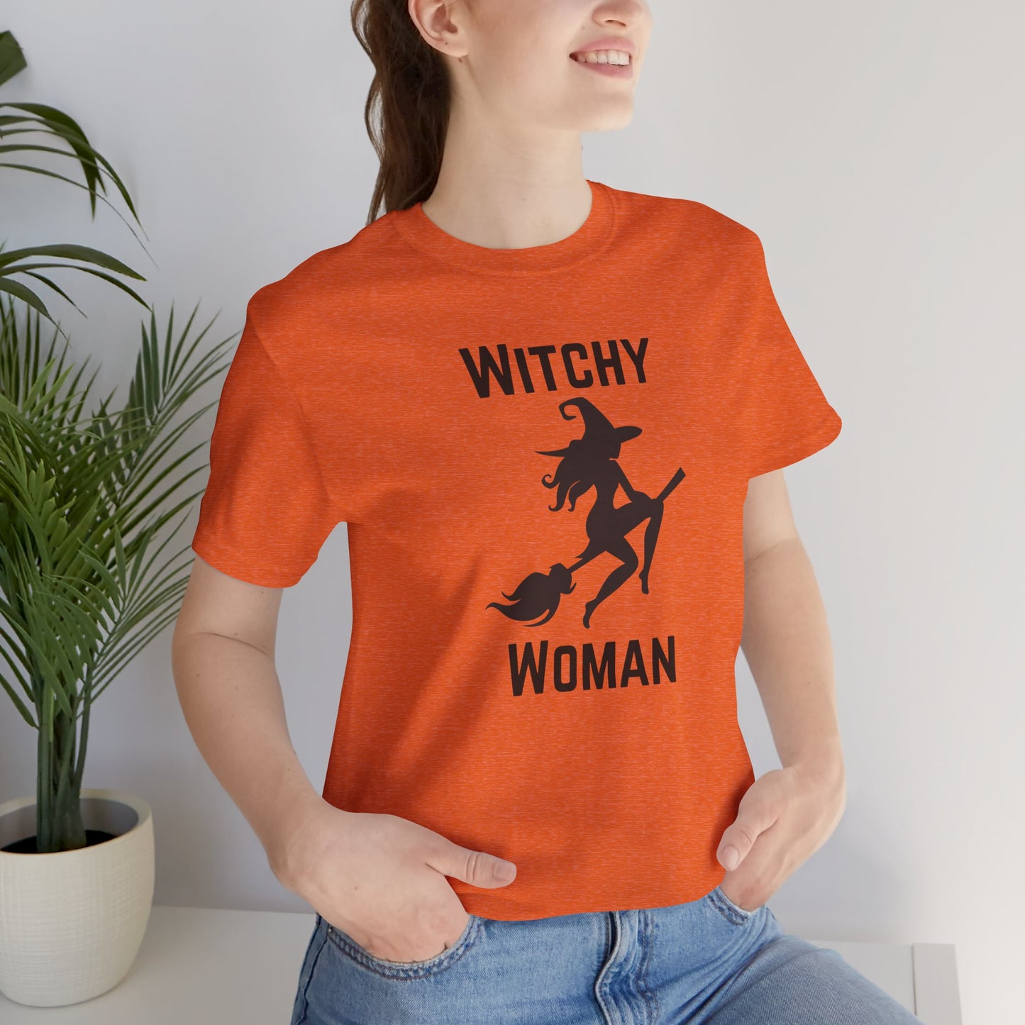 Witchy Woman Tee, Magical Shirt, Halloween Apparel, Gift for Witches, Cute Witch T-Shirt, Witchcraft Fashion