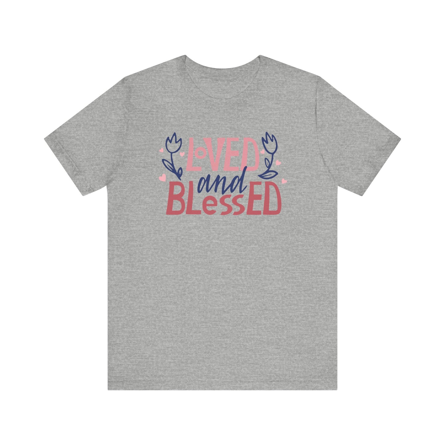 Loved and Blessed Jersey Tee - Sweet Comfort for Everyday Wear
