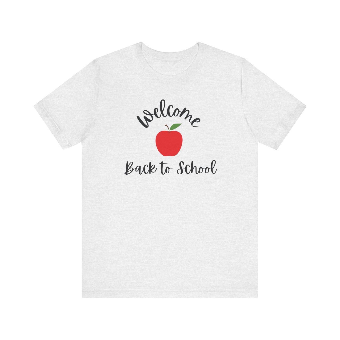 Back to School Tee, Welcome Back to School T-Shirt, Unisex Jersey Shirt, Teacher Gift, Student Fashion, Kids School Outfit