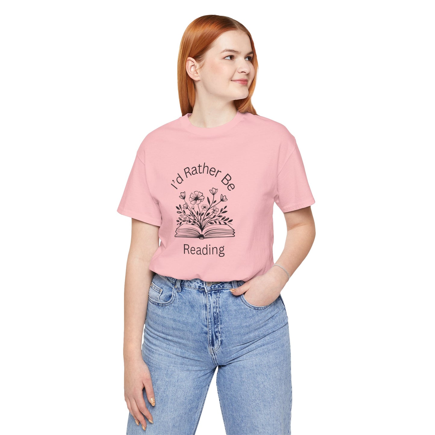 Reading Lovers Short Sleeve Tee - "I'd Rather Be Reading"