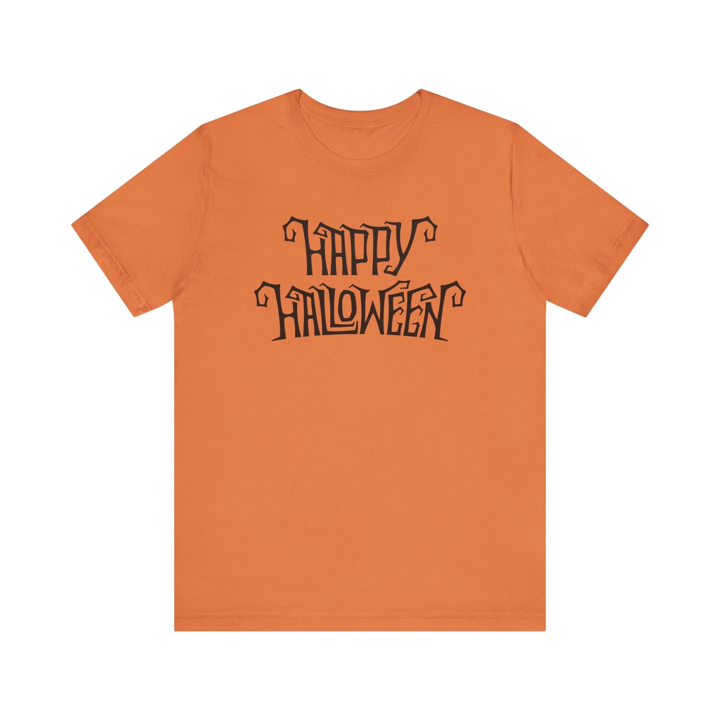 Happy Halloween Tee, Spooky Graphic Shirt, Festive Fall Apparel, Halloween Costume Top, Halloween Party Wear