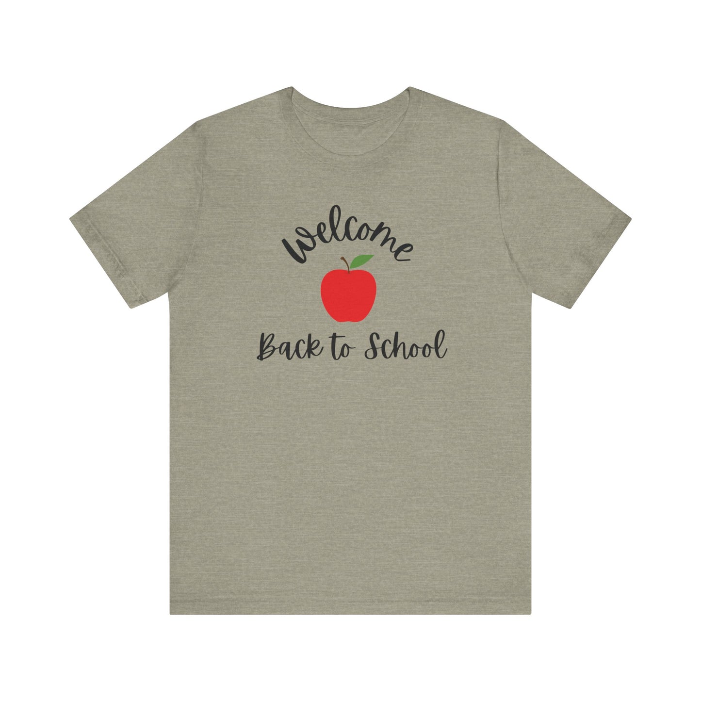 Back to School Tee, Welcome Back to School T-Shirt, Unisex Jersey Shirt, Teacher Gift, Student Fashion, Kids School Outfit