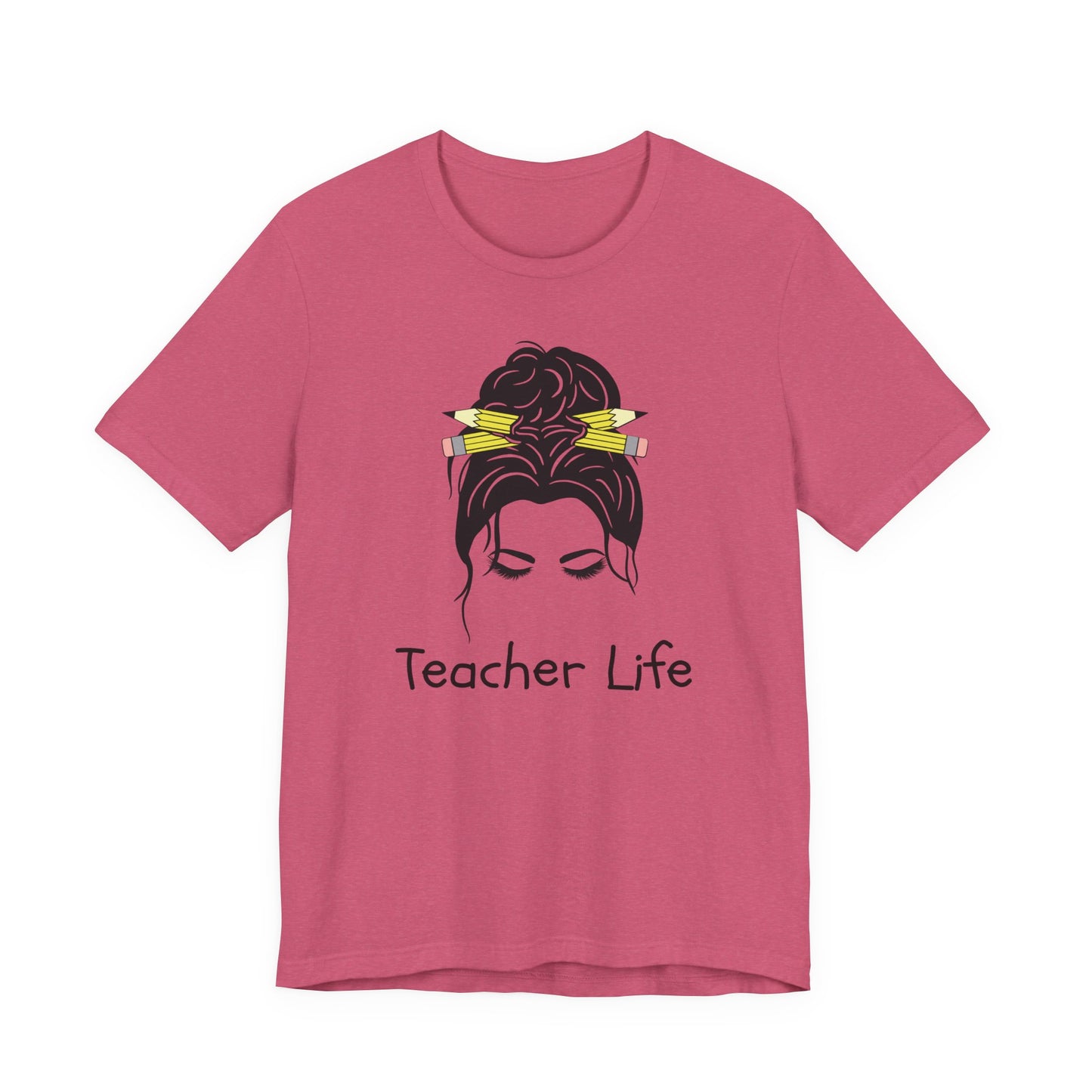 Teacher Life Jersey Tee - Comfortable and Stylish Gift for Educators