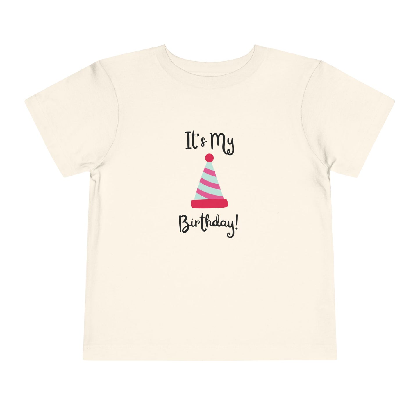 Birthday Party Toddler Tee - "It's My Birthday!"