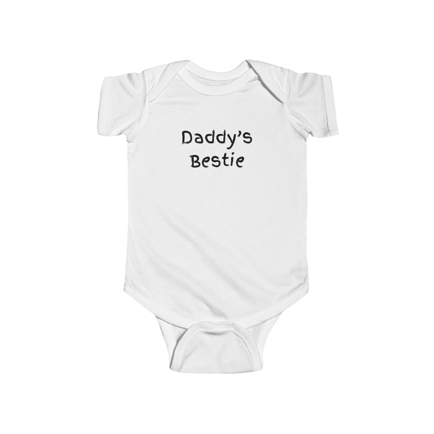 Daddy's Bestie Infant Bodysuit - Cute Baby Outfit for Newborns & Infants