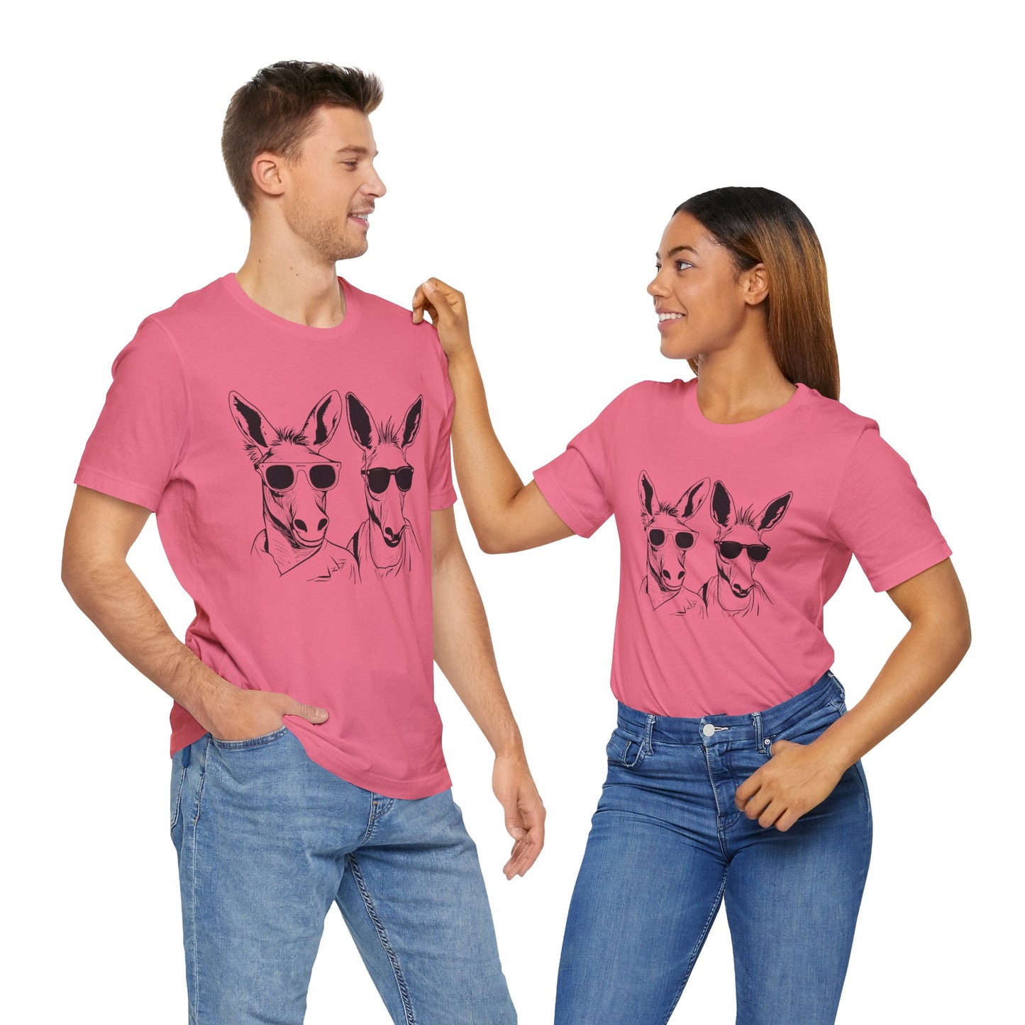 Cool Kangaroo Sunglasses Unisex Tee - Fun & Casual Style for Animal Lovers