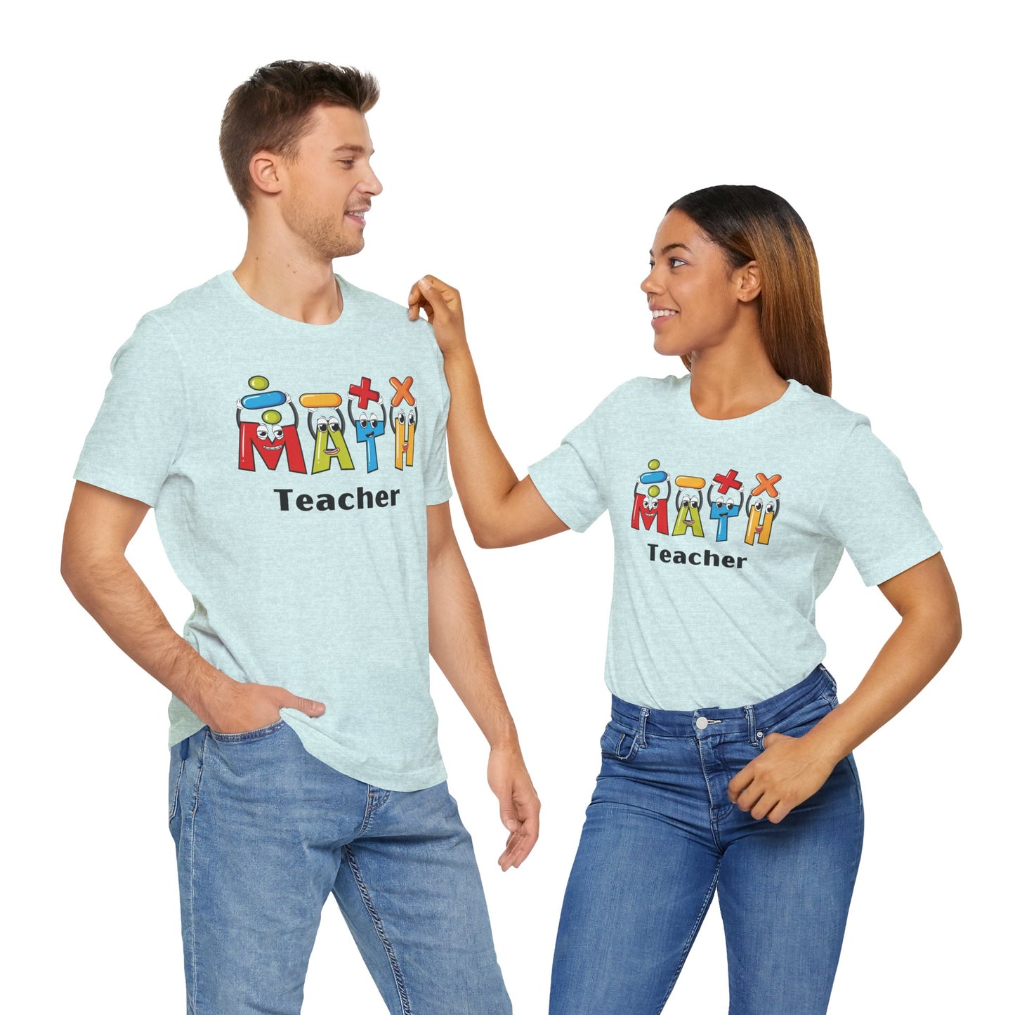 Fun Math Teacher Unisex Jersey Short Sleeve Tee - Perfect for Classroom and Gifts