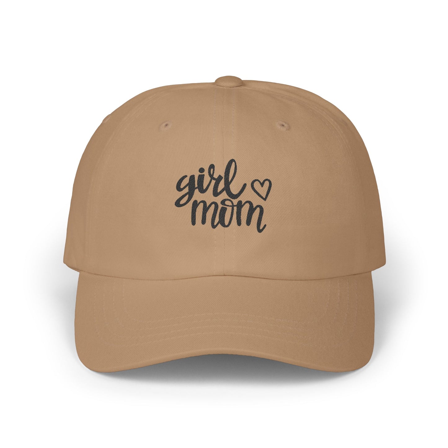 Girl Mom Classic Dad Cap - Trendy Adjustable Hat for Stylish Moms