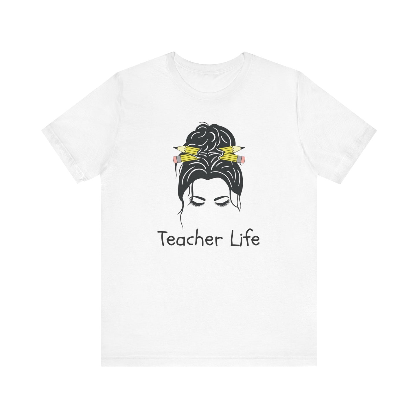 Teacher Life Jersey Tee - Comfortable and Stylish Gift for Educators