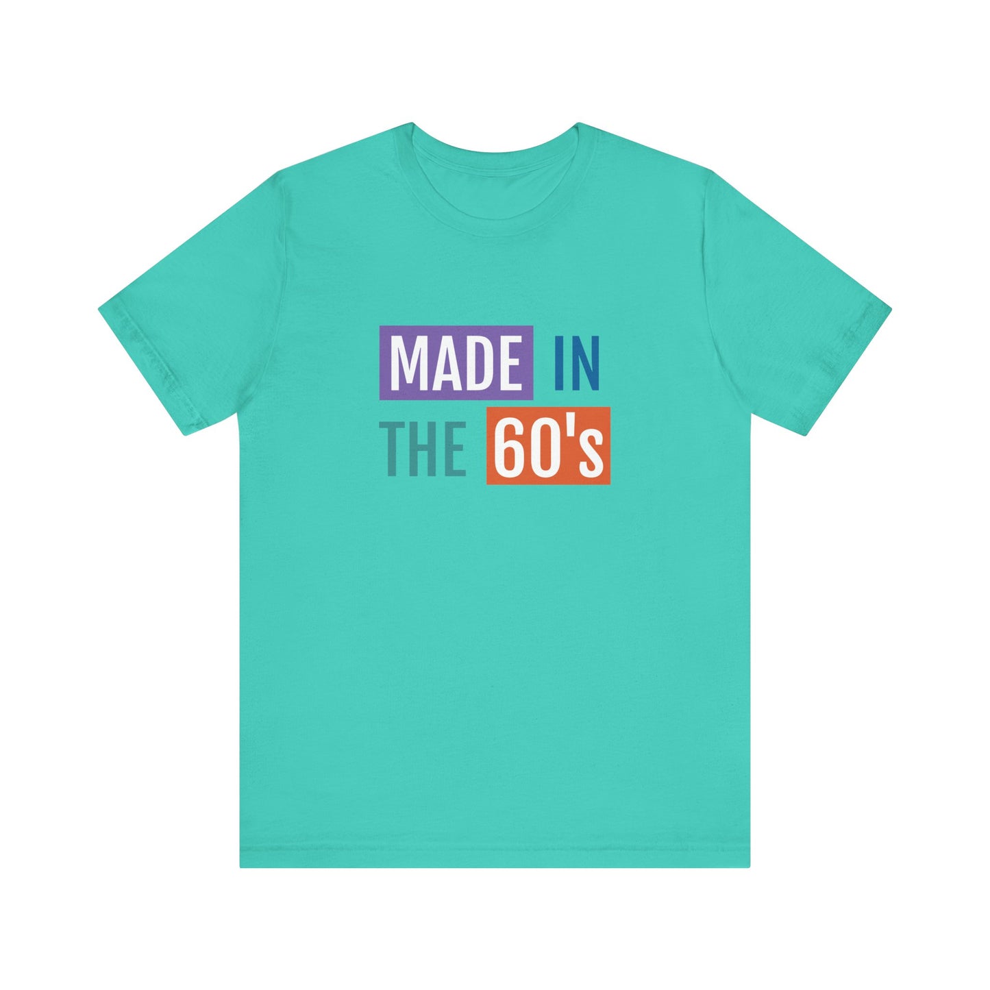 Retro 60's Tee - Unisex Jersey Short Sleeve T-Shirt - Perfect Gift for Nostalgia Lovers