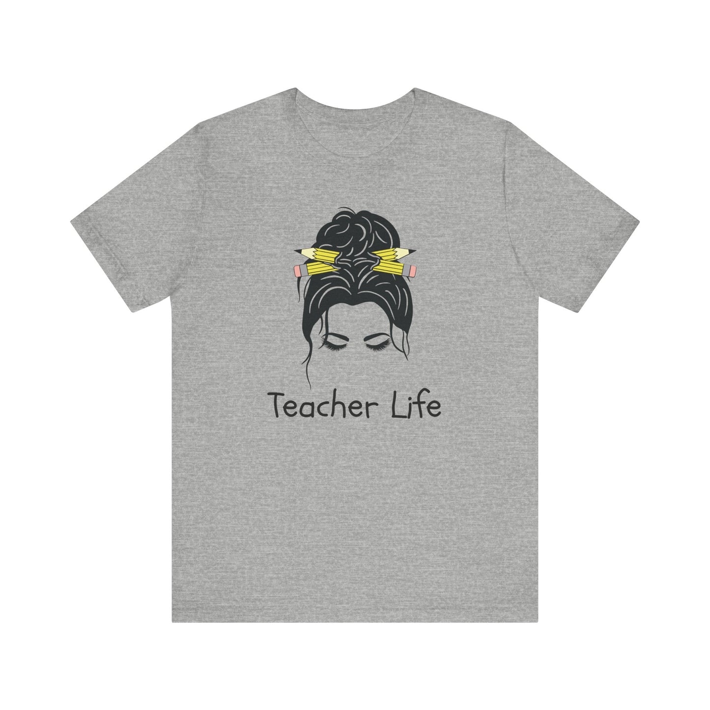 Teacher Life Jersey Tee - Comfortable and Stylish Gift for Educators